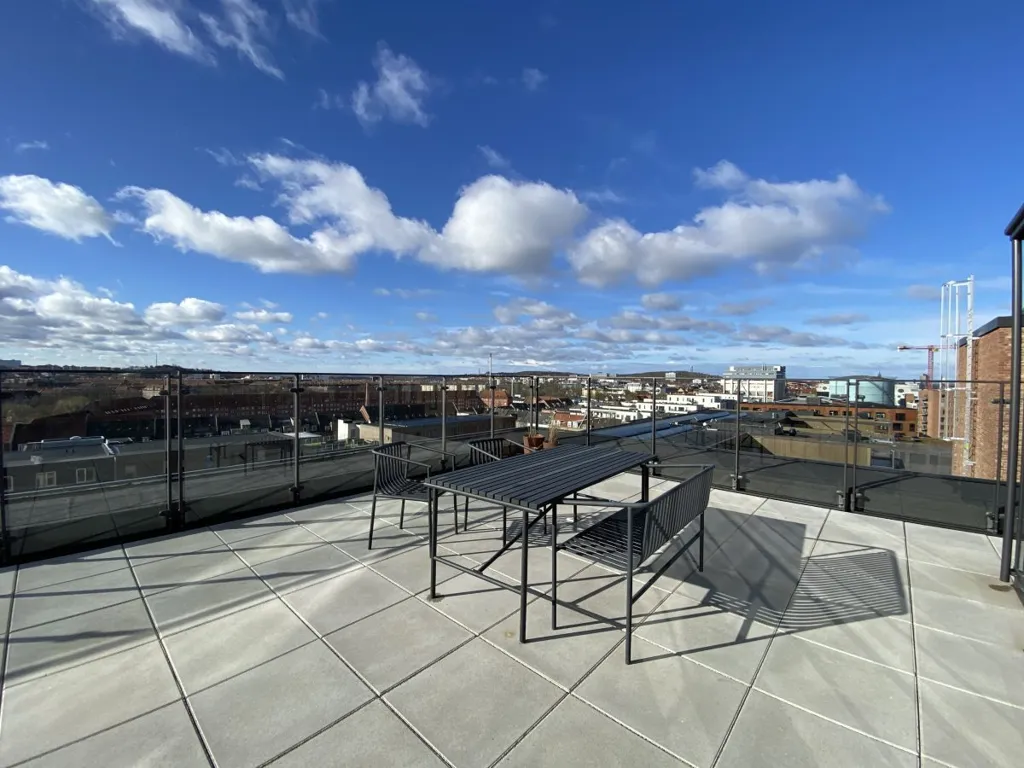 Terrass - Modern Flat with Balcony in Aalborg
