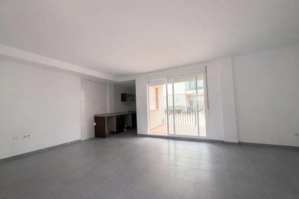 Séjour - Flat with Terrace in Caudiel