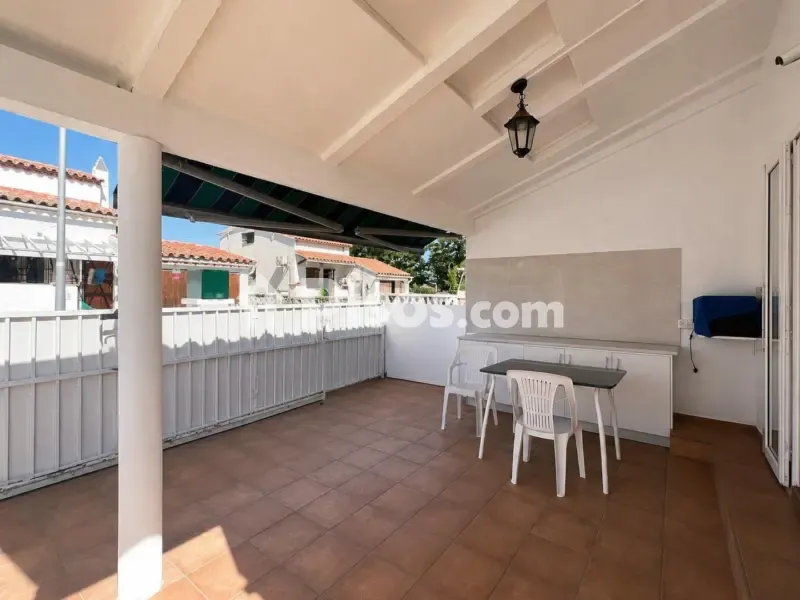 Terrasse - Chalet with Patio in Empuriabrava
