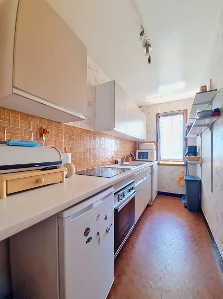 Köök - Apartment with Balcony in Cabourg