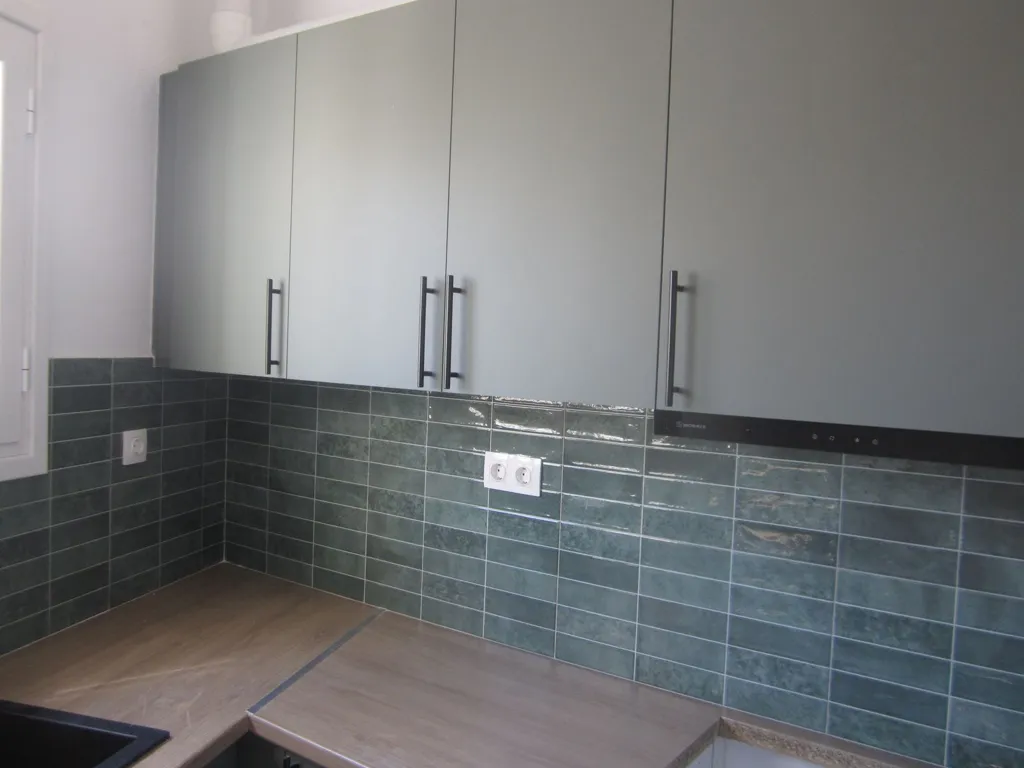 Kitchen - Corner Apartment with Garden View in Agios Ioannis
