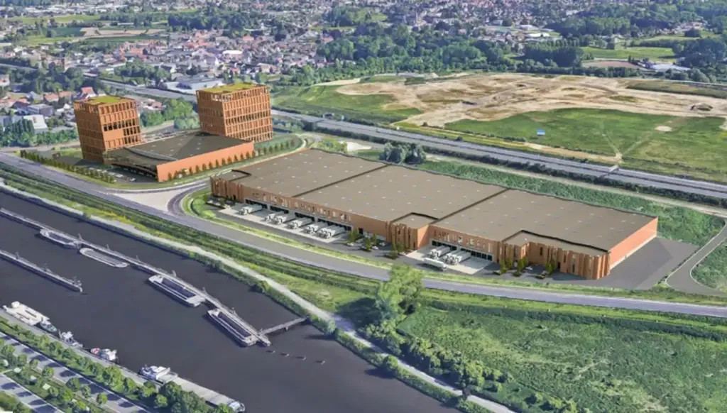 Vue aérienne - Locaux Logistiques Neufs à Zwijnaarde