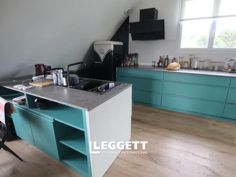 Cuisine - Maison avec Studio et Vue Mer à Moëlan-sur-Mer