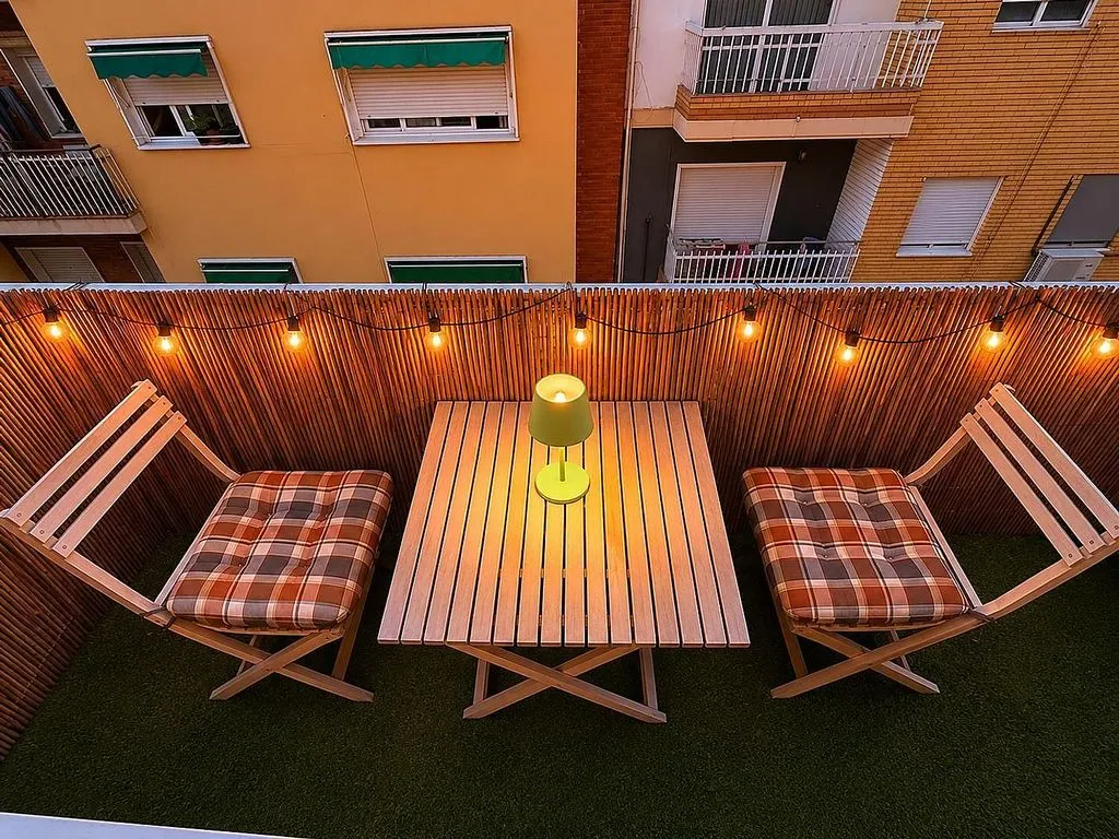 Terrasse - Student-Friendly Flat with Balcony near Murcia