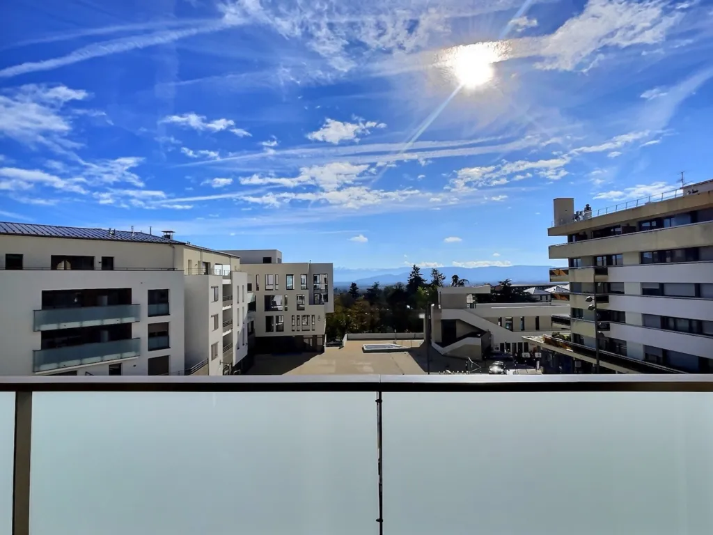 Balcony - Luxury Flat with Terraces in Gex Centre