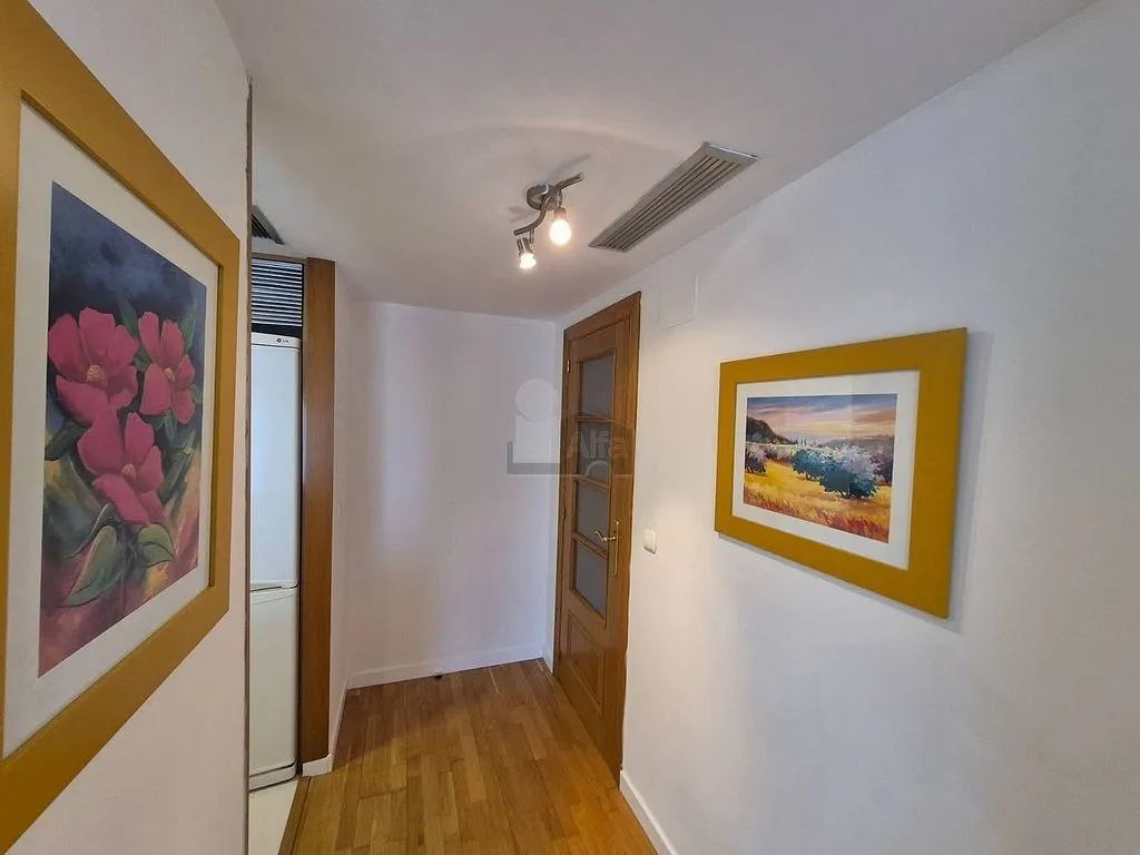 Hallway - 1-Bed Flat with Garden on Avenida Francia