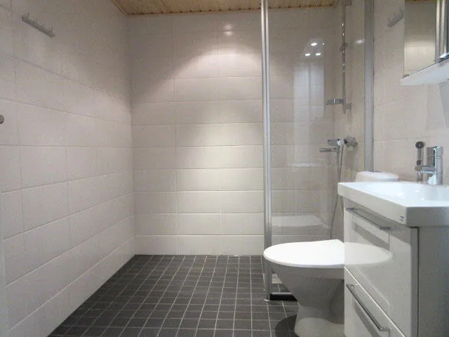 Salles de bain - Corner Apartment with Balcony in Vantaa