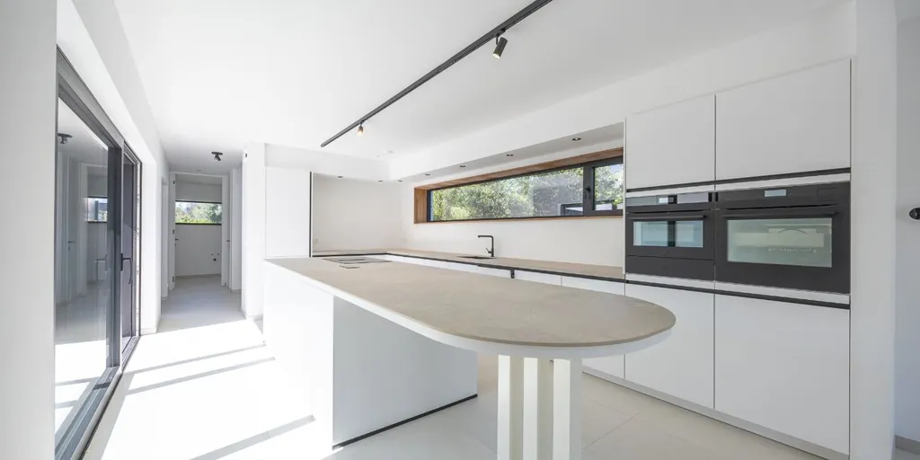 Köök - Modern Villa with South-Facing Garden in Middelkerke