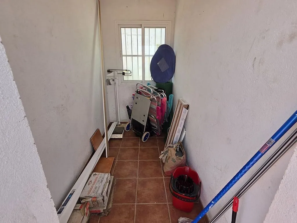 Pesuköök - Bright Attic with Balcony near Beach in Isla Cristina