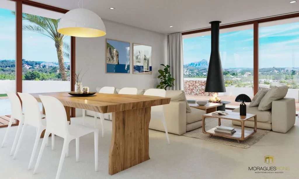 Söögituba - Mediterranean Villa with Pool in Jávea