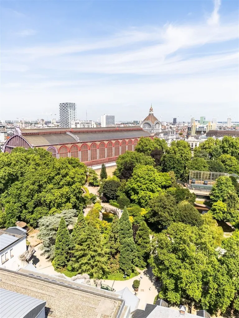 Vue aérienne - Appartement Neuf avec Terrasse à Anvers