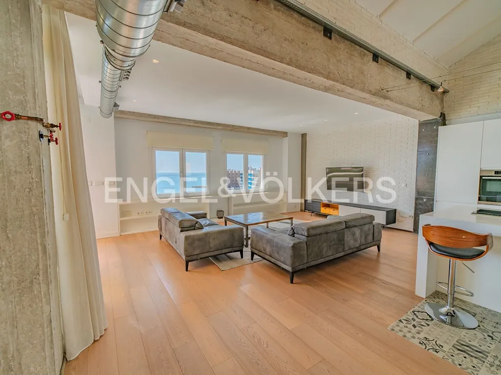 Séjour - Penthouse with Sea View in Casco Antiguo, Alicante