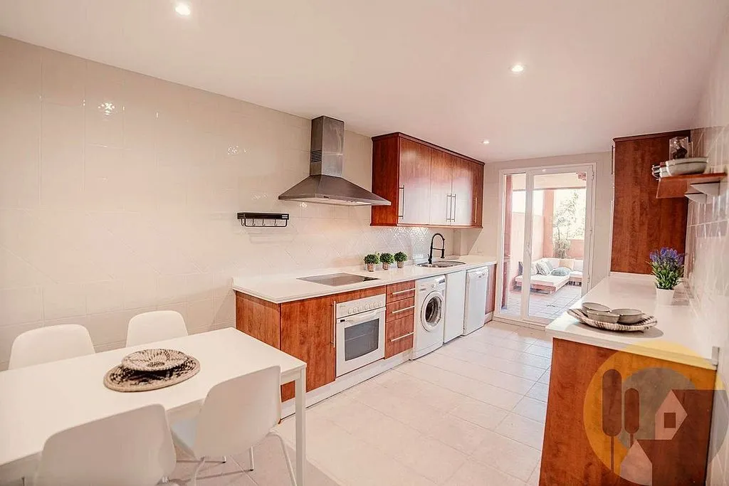 Köök - Apartment with Pool and Terrace in Marbella