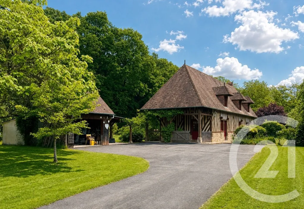 Extérieur - Maison avec Parc de 1,2 Hectare près de Lisieux