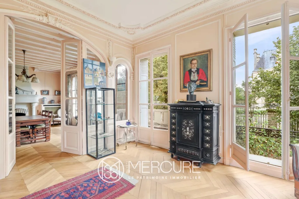 Soggiorno - Florentine Villa with Garden in Maisons-Laffitte