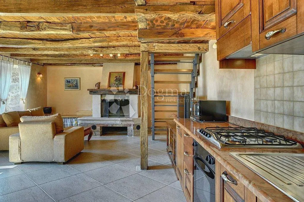 Cuisine - Historic Stone House with Pool in Lupoglav