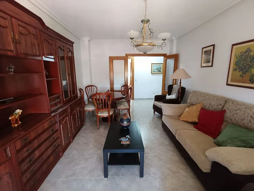 Séjour - Furnished Flat with Balcony in El Infante