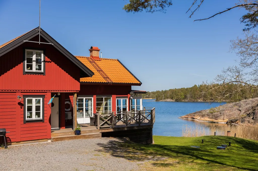 Esterno - Modern Holiday Home with Private Beach in Tjust