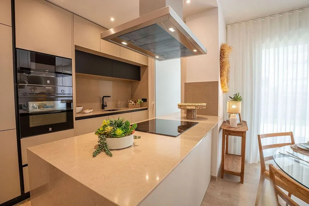 Cuisine - Bungalow with Private Pool in La Finca Golf, Algorfa