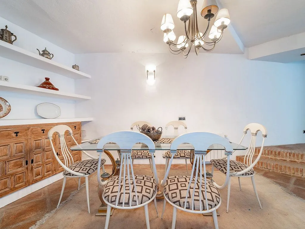 Dining Room - Apartment with Pool and Terrace in Cabo Pino