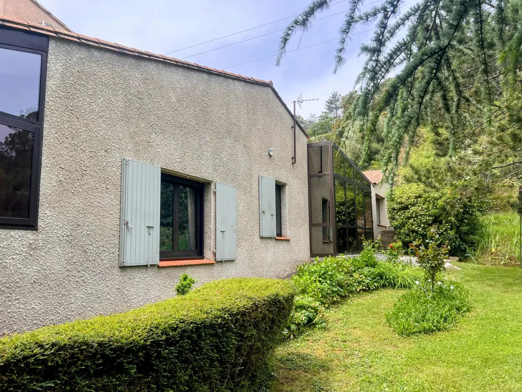 Extérieur - Villa avec Vue Imprenable et Piscine près de Limoux