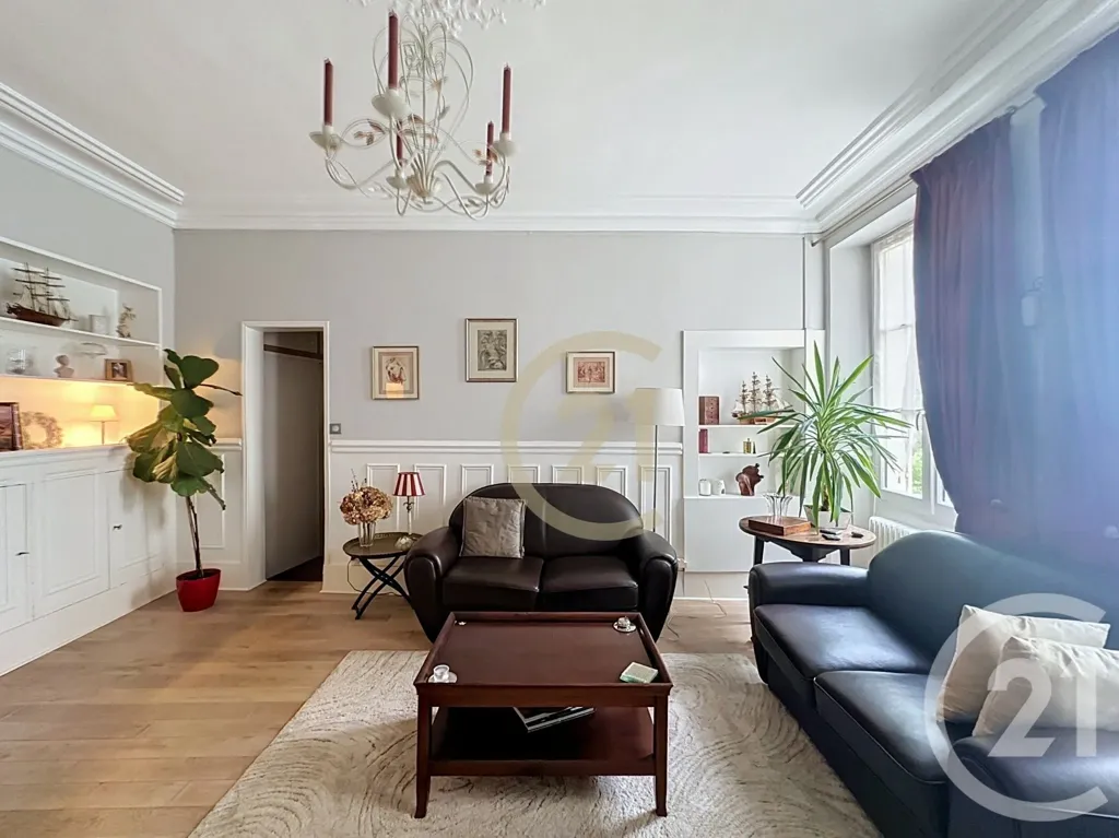 Séjour - Appartement T4 dans Ancien Hôtel Particulier à Versailles
