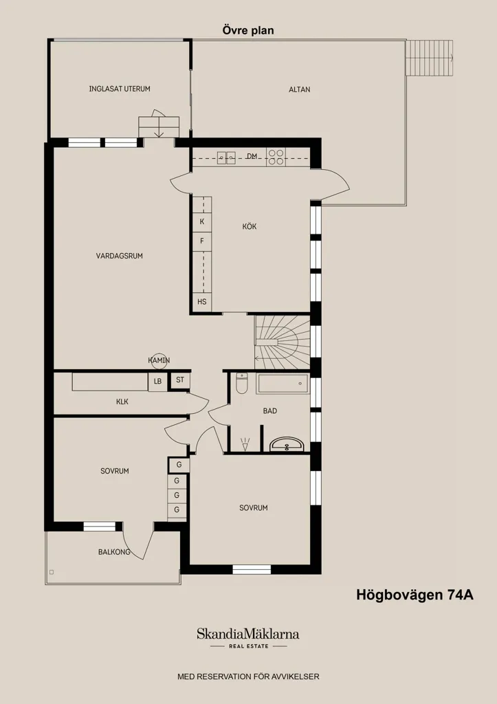 Maison 6 pièces à Sandvikens kommun