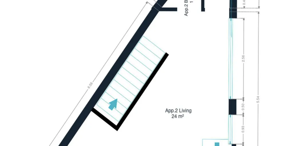 Plan - Appartement avec Balcon à Tamines