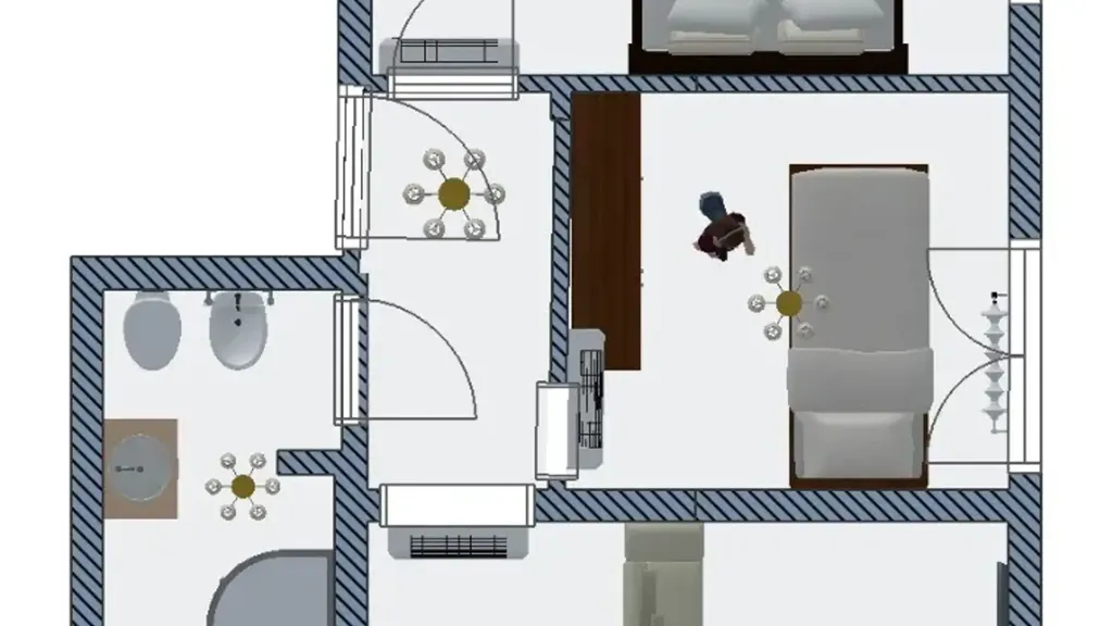 Plaan - Rustic-Style Flat with Views in Florence