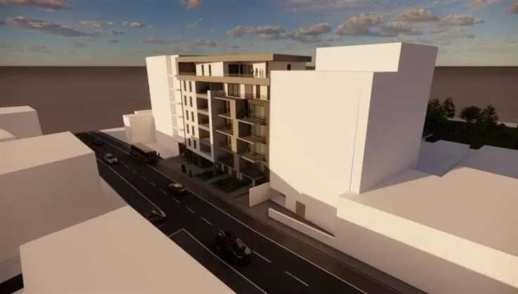 Development Plot with Permitted 19-Unit Building in Charleroi