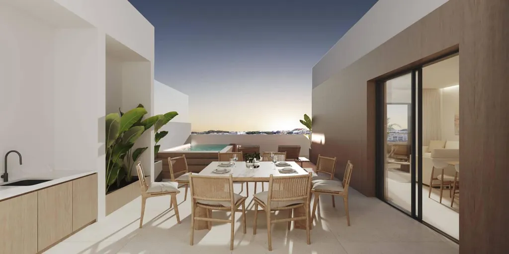 Terrass - Apartment with Large Terraces in San Pedro, Marbella