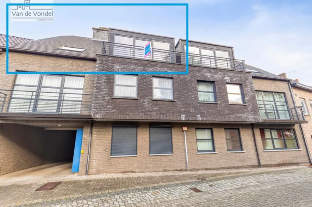 Extérieur - Appartement Énergétique avec Terrasse à Erembodegem