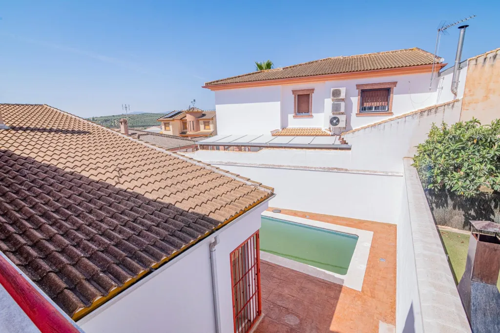 Piscine - Chalet with Pool and Terrace in Tocón, Illora