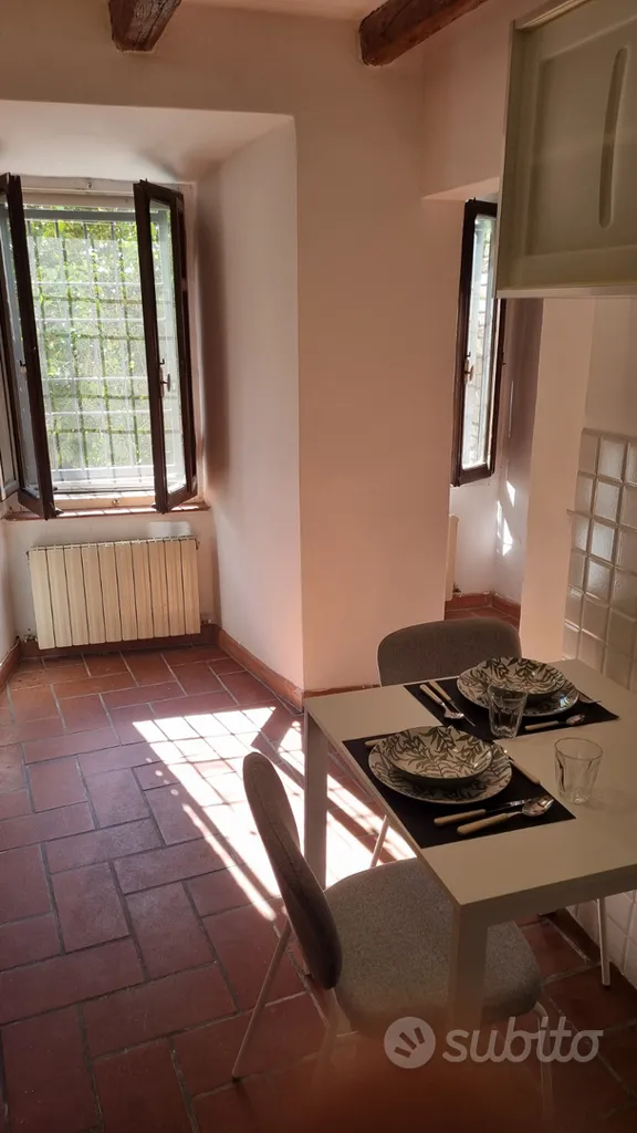 Salle à manger - Rented Studio in Historic Centre