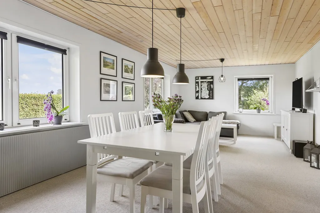 Dining Room - 1952 Villa with Garden in Aars