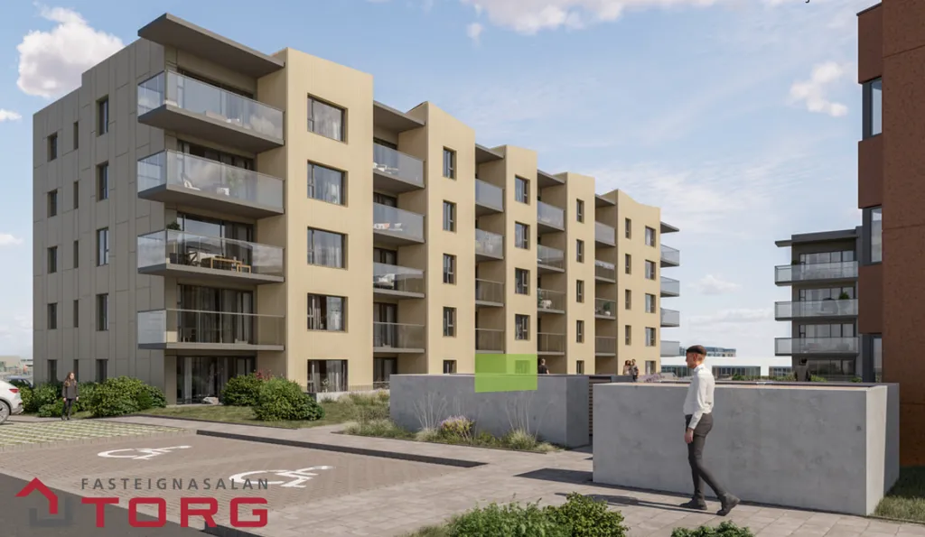 Modern Apartment with Balcony in Reykjanesbær
