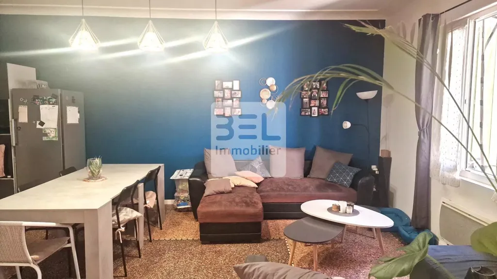 Soggiorno - Charming 4-Bed Flat with Courtyard in Cairanne