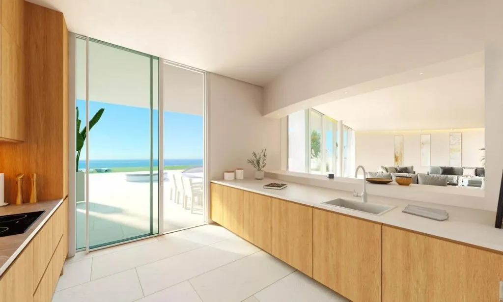 Köök - Luxury Villa with Sea Views in Málaga