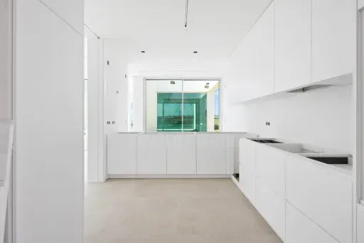 Köök - Contemporary House with Pool in Carvalhal