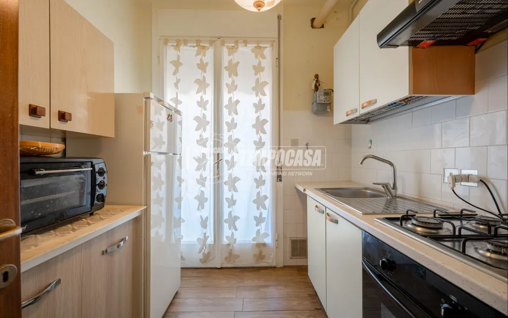 Cuisine - Trilocale with Balcony in Brisighella