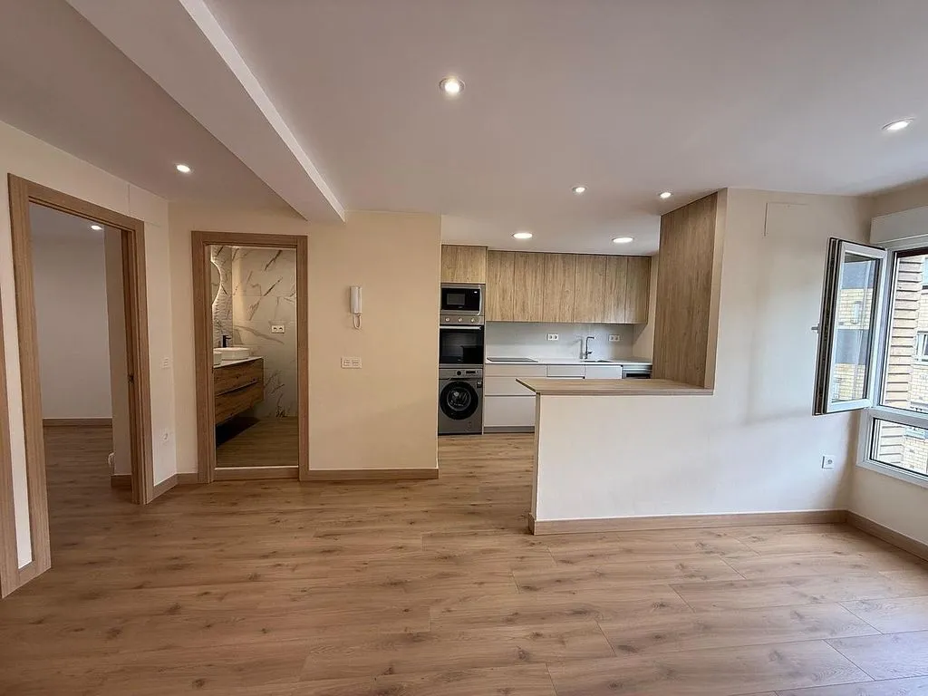 Köök - Apartment with South Orientation in Gijón