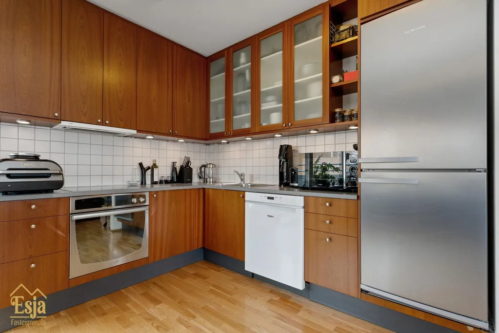 Cucina - 2-Bedroom Apartment with Elevator in Reykjavik