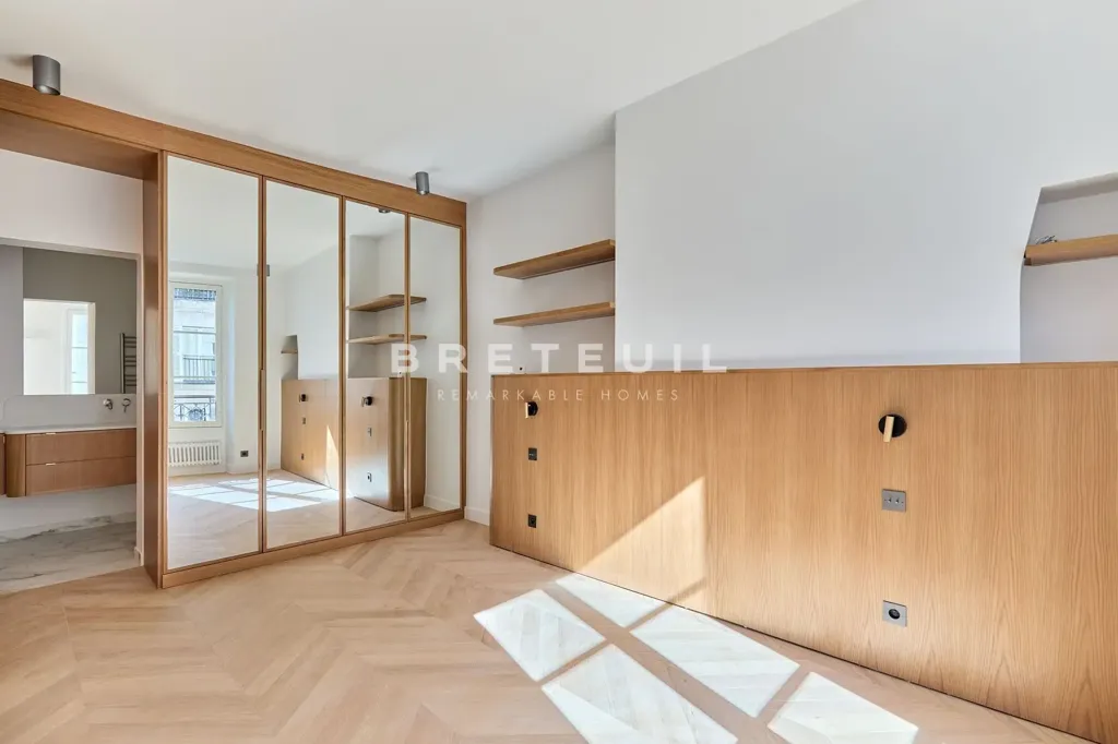 Bedrooms - Bright Apartment with South View near Bon Marché
