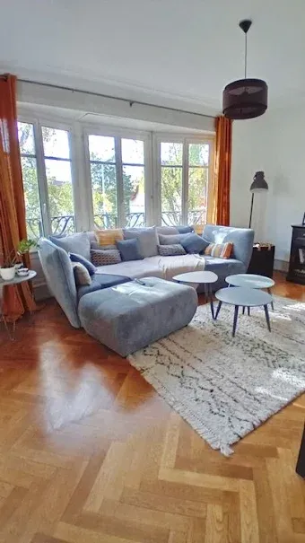 Soggiorno - Five-Bedroom Apartment in Colmar