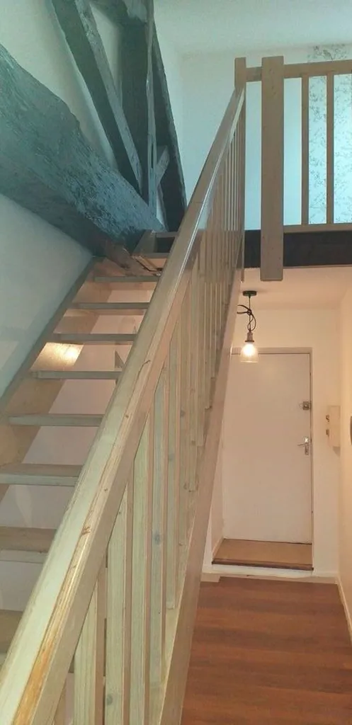 Pièces - Appartement Rénové avec Mezzanine au Centre-Ville