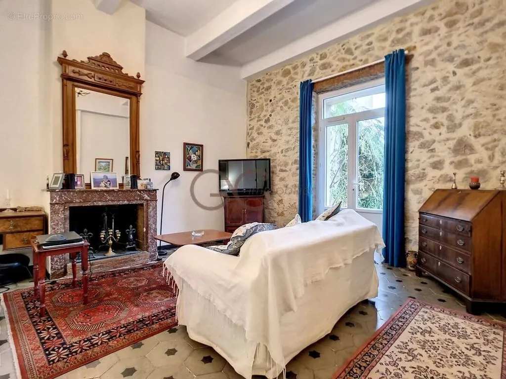 Séjour - Maison de Maître avec Jardin à Cessenon-sur-Orb