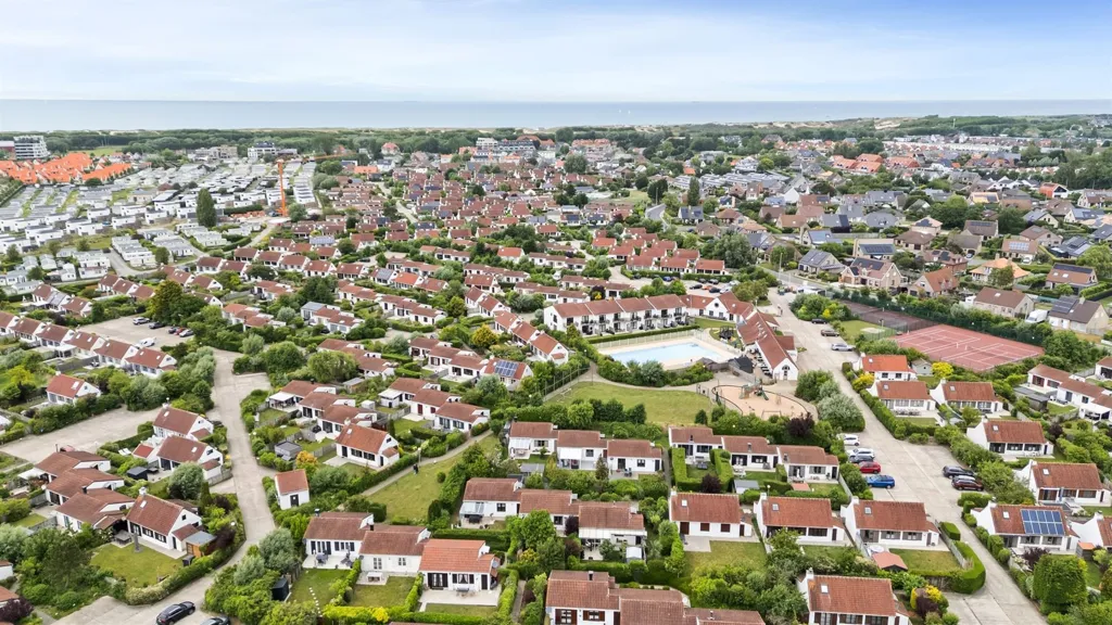 Vista aerea - House with Garden in Bredene