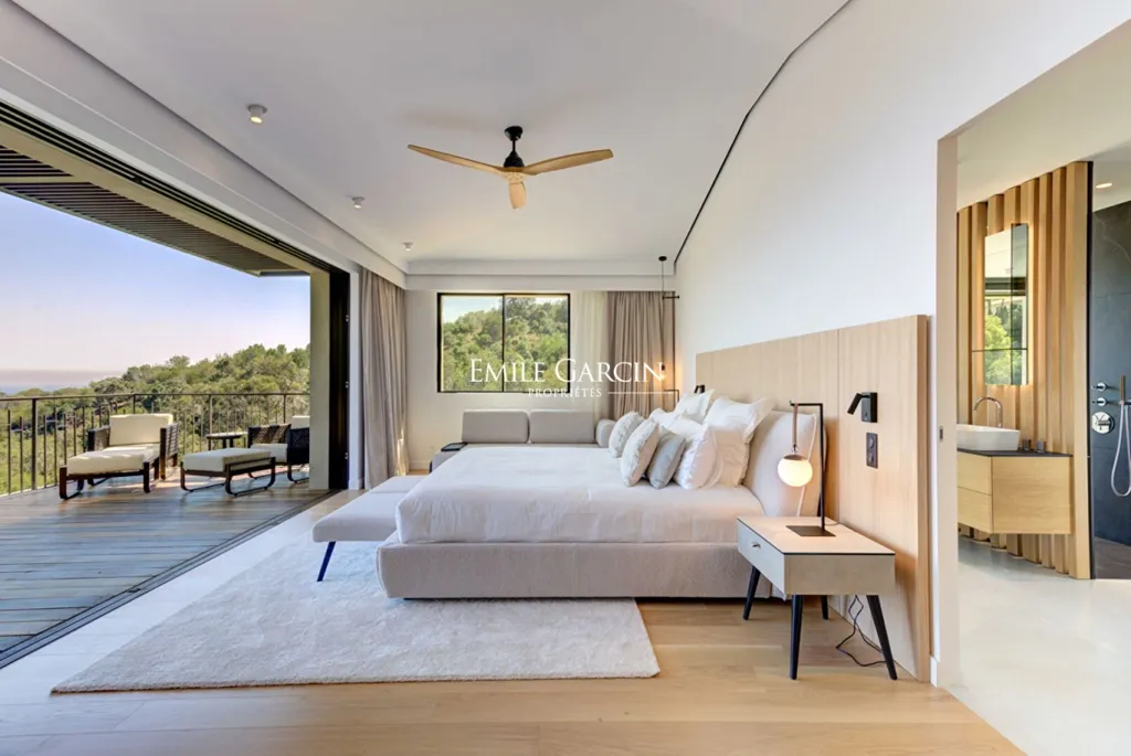 Chambres - Maison de Luxe avec Vue Mer à Cannes