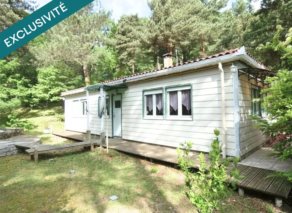 Extérieur - Maison Ossature Bois sur Terrain Arboré à Rieussec