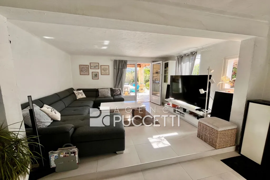 Salón - Renovated Niçoise House with Pool in Vence